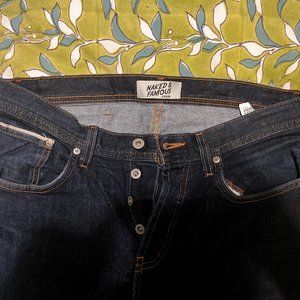 Naked and Famous Mens Jeans